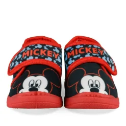 Chaussons Bottine MARINE Garçon Motif Multicolore Scratch