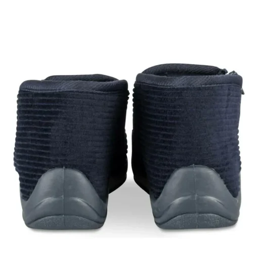 Chaussons Bottine MARINE Garçon Motif Uni Fermeture éclair