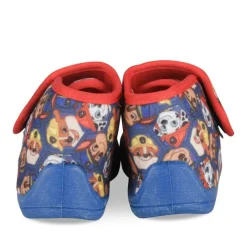 Chaussons Bottine MARINE Garçon Motif Multicolore Scratch