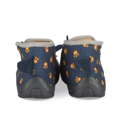 Chaussons Bottine MARINE Garçon Motif Animal Fermeture éclair