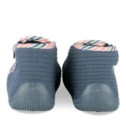 Chaussons Bottine MARINE Garçon Motif Uni Fermeture éclair