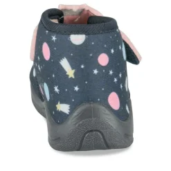 Chaussons Bottine MARINE Fille Motif Animal Scratch