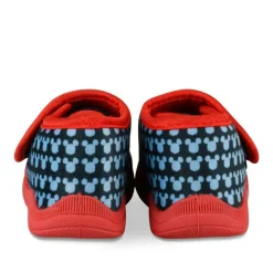 Chaussons Bottine MARINE Garçon Motif Multicolore Scratch