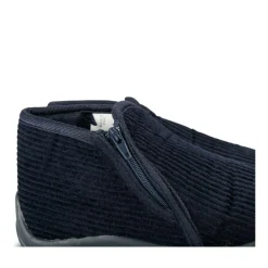 Chaussons Bottine MARINE Garçon Motif Uni Fermeture éclair