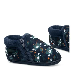 Chaussons Bottine MARINE Garçon Fermeture éclair