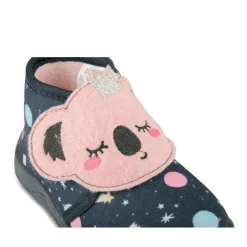 Chaussons Bottine MARINE Fille Motif Animal Scratch