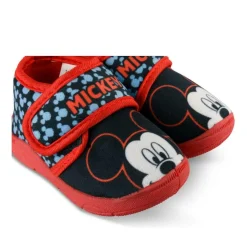 Chaussons Bottine MARINE Garçon Motif Multicolore Scratch