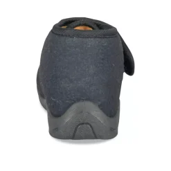 Chaussons Bottine NOIR Garçon Motif Animal Scratch