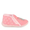 Chaussons Bottine ROSE Fille Motif Carreaux Fermeture éclair