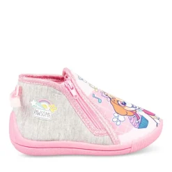 Chaussons Bottine ROSE Fille Fermeture éclair