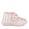 Chaussons Bottine ROSE Fille Motif Animal Scratch