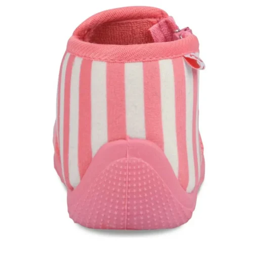 Chaussons Bottine ROSE Fille Fermeture éclair