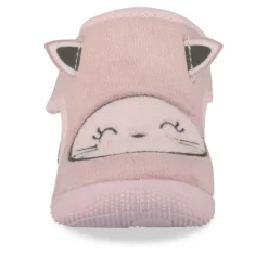 Chaussons Bottine ROSE Fille Motif Animal Scratch