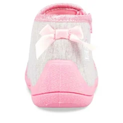 Chaussons Bottine ROSE Fille Fermeture éclair