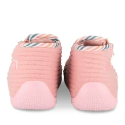 Chaussons Bottine ROSE Fille Motif Uni Fermeture éclair