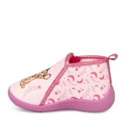 Chaussons Bottine ROSE Fille Scratch