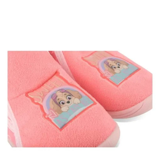 Chaussons Bottine ROSE Fille Motif Carreaux Fermeture éclair