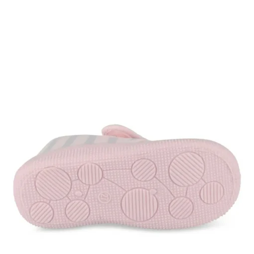 Chaussons Bottine ROSE Fille Motif Animal Scratch
