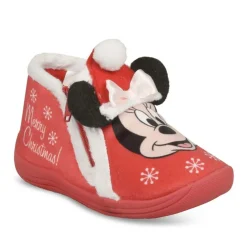Chaussons Bottine ROUGE Fille