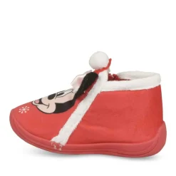 Chaussons Bottine ROUGE Fille
