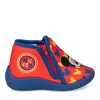 Chaussons Bottine ROUGE Garçon Fermeture éclair