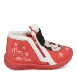 Chaussons Bottine ROUGE Garçon
