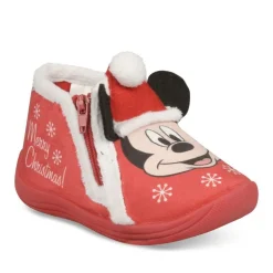 Chaussons Bottine ROUGE Garçon