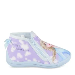 Chaussons Bottine VIOLET Fille Motif Uni Fermeture éclair