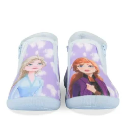Chaussons Bottine VIOLET Fille Motif Uni Fermeture éclair
