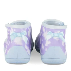 Chaussons Bottine VIOLET Fille Motif Uni Fermeture éclair