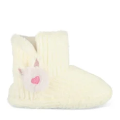 Chaussons Bottines BEIGE LOVELY SKULL