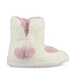Chaussons Bottines BLANC LOVELY SKULL