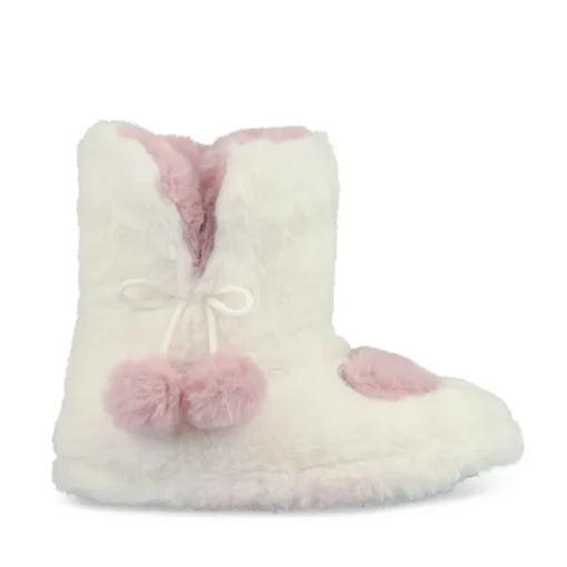 Chaussons Bottines BLANC LOVELY SKULL
