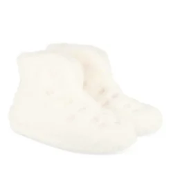 Chaussons Bottines BLANC MERRY SCOTT
