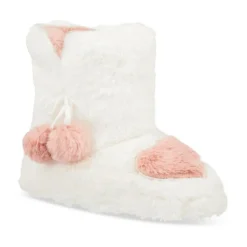Chaussons Bottines BLANC LOVELY SKULL