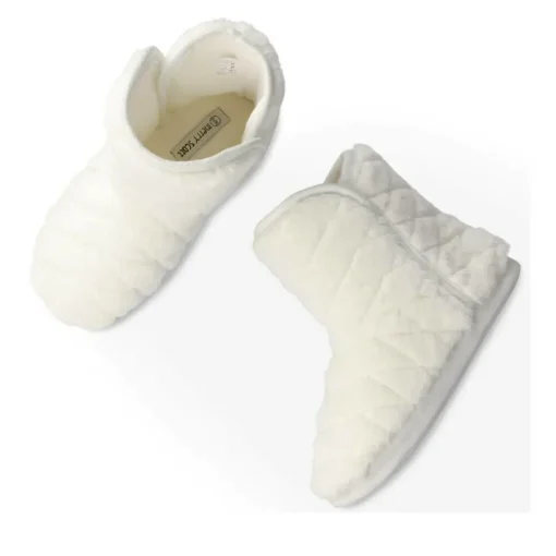 Chaussons Bottines BLANC MERRY SCOTT