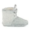 Chaussons Bottines Lapin GRIS LOVELY SKULL