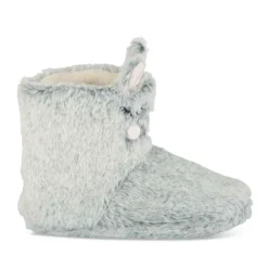 Chaussons Bottines Lapin GRIS LOVELY SKULL