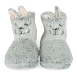 Chaussons Bottines Lapin GRIS LOVELY SKULL