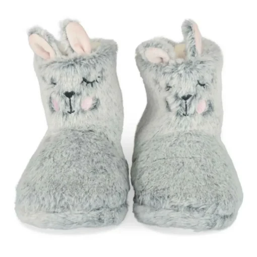 Chaussons Bottines Lapin GRIS LOVELY SKULL