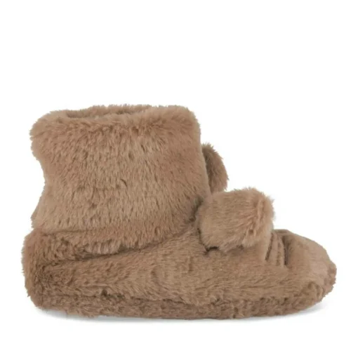 Chaussons Bottines MARRON LOVELY SKULL