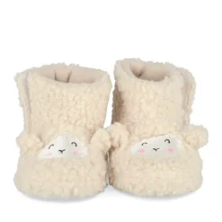 Chaussons Bottines Mouton BEIGE NINI & GIRLS
