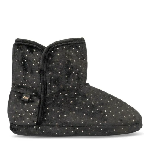 Chaussons Bottines NOIR DIM
