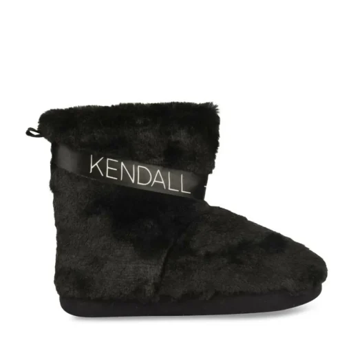 Chaussons Bottines NOIR KENDALL+KYLIE