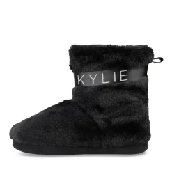 Chaussons Bottines NOIR KENDALL+KYLIE