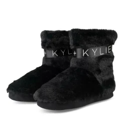 Chaussons Bottines NOIR KENDALL+KYLIE