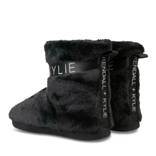 Chaussons Bottines NOIR KENDALL+KYLIE