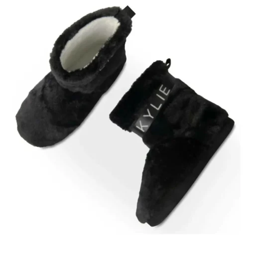 Chaussons Bottines NOIR KENDALL+KYLIE