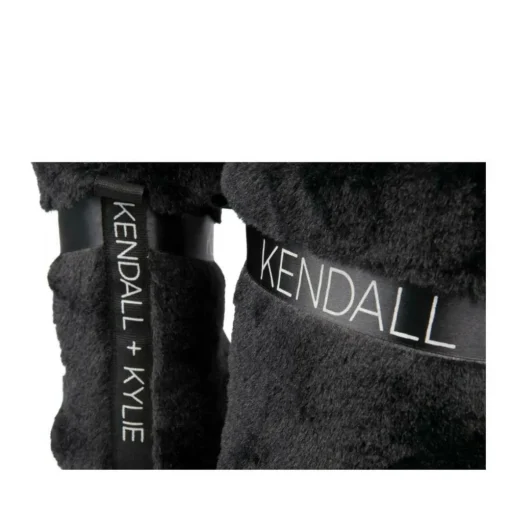 Chaussons Bottines NOIR KENDALL+KYLIE