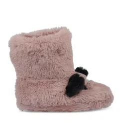 Chaussons Bottines ROSE LOVELY SKULL